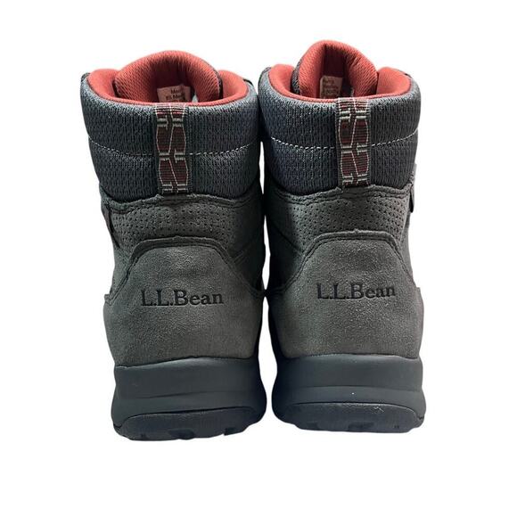 LL Bean Hiking Snow Boots Gray Tek 200 gram Primaloft 8.5 Mens - Picture 1 of 9